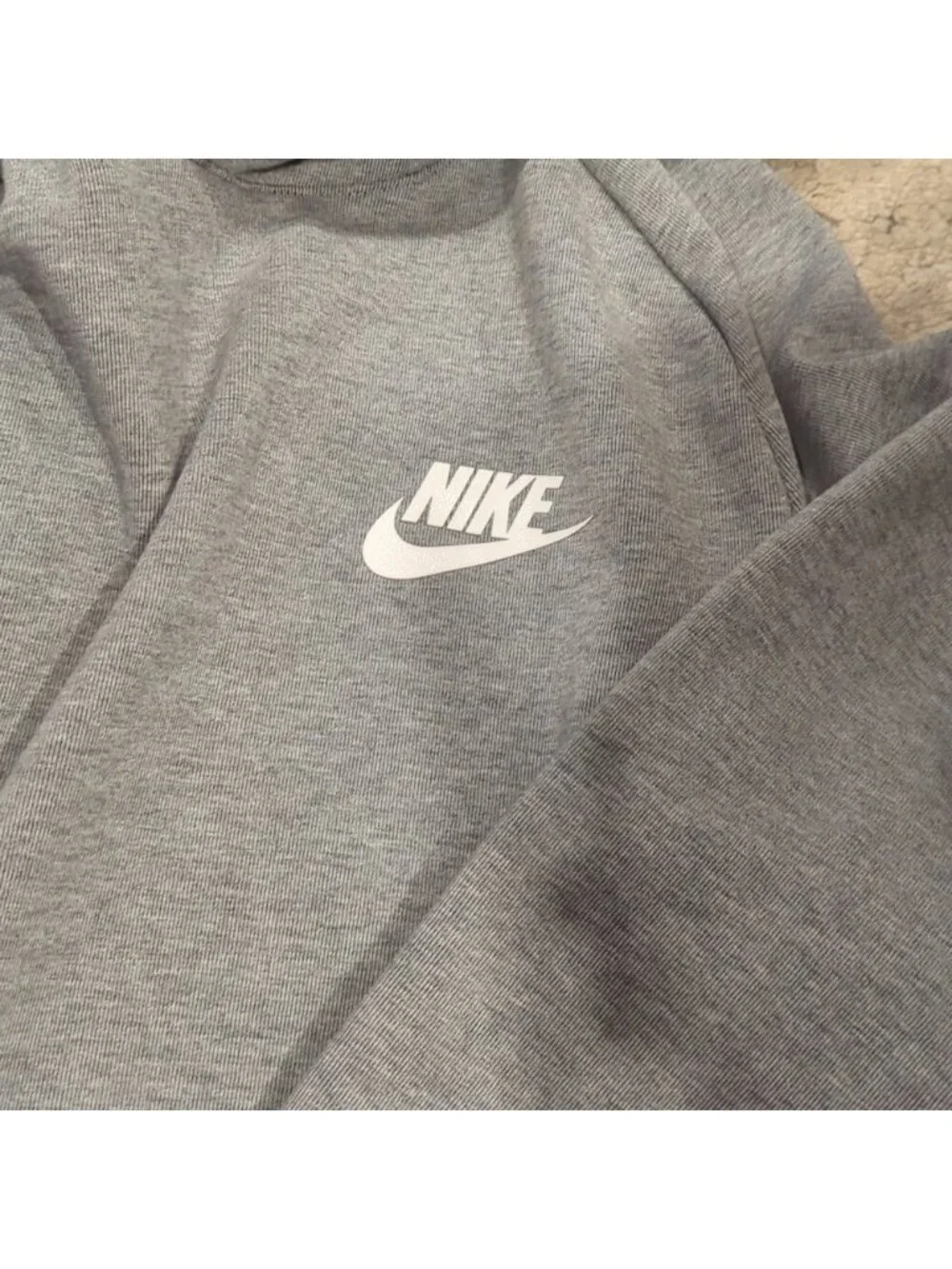 Nike Grey Hooded Sweatshirt